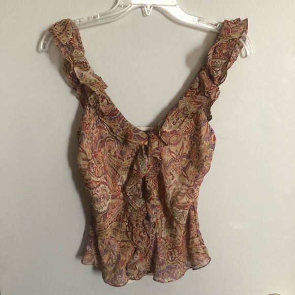Lauren Ralph Lauren Tops - Lauren Ralph Lauren cropped tank floral S8 floral